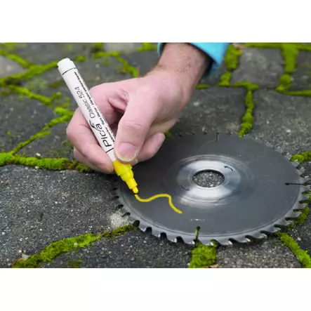 PICA 524 Classic 2-4mm keltainen maalikynä - Piirtopuikot, kynät ja merkintätyökalut - P52444 - 2