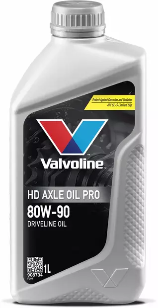 VALVOLINE HEAVY DUTY AXLE OIL PRO 80W-90 LS 1L - Vaihteistoöljyt - 21-908734 - 1