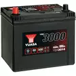 AKKU YUASA 60AH +- 232X173X225 - 12V akut - YBX3014 - 1