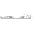 KAAPELI 2,5M - Hydrauliikkaventtiilit - FM023044 - 2