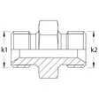 KAKSOISNIPPA BSP 1-1/4 ULKOKIERRE - Hydrauliikkaliittimet - BSP2021604 - 3