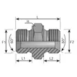 KAKSOISNIPPA BSP 1/4-1/4 ULKOKIERRE UMPINAINEN - Hydrauliikkaliittimet - BSP2090404 - 2
