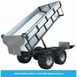 MÖNKIJÄN KIPPIKÄRRY MAX. 1400KG SÄHKÖHYDRAULINEN - Mönkijän peräkärryt - ATV14 - 1