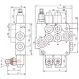 SÄHKÖSUUNTAVENTTIILI 1/2 24V 80L 1-KARA 2-TOIMINEN - Hydrauliikkaventtiilit - Z801AES324 - 2