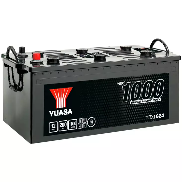 AKKU YUASA 200AH SHD 513X272X242 - 12V akut - YBX1624 - 1