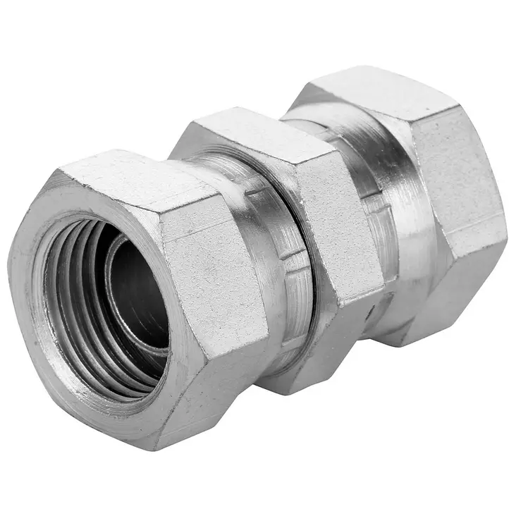 JATKONIPPA BSP 1/4 SUORA SISÄKIERRE - Hydrauliikkaliittimet - BSP7070404 - 1