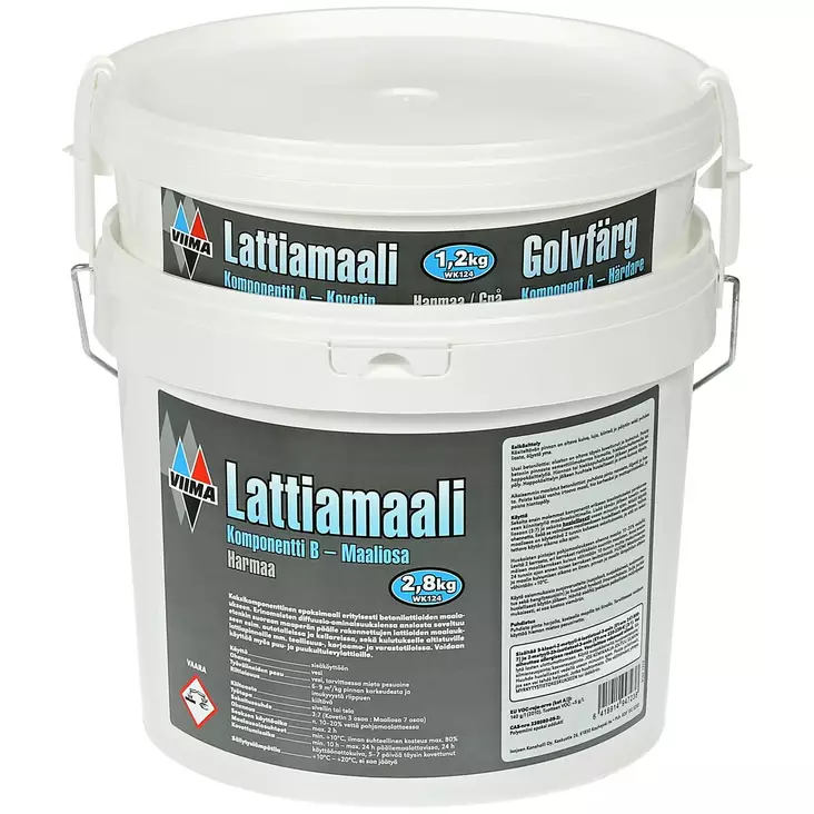 LATTIAMAALI 4KG EPOKSI 2-KOMP - Maalit - WK124 - 1