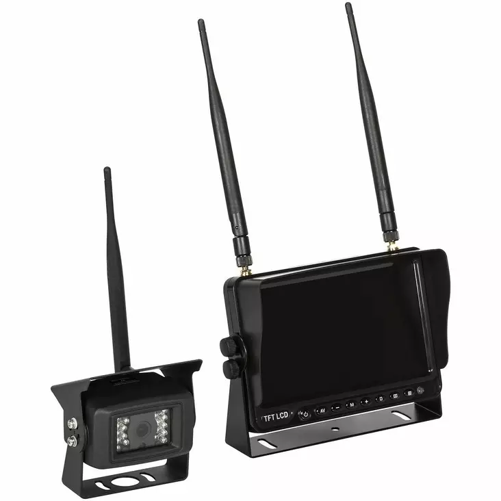 PERUUTUSKAMERA SETTI LANGATON 12/24V 7 TUUMAA QUAD - Langattomat - ST0574 - 1