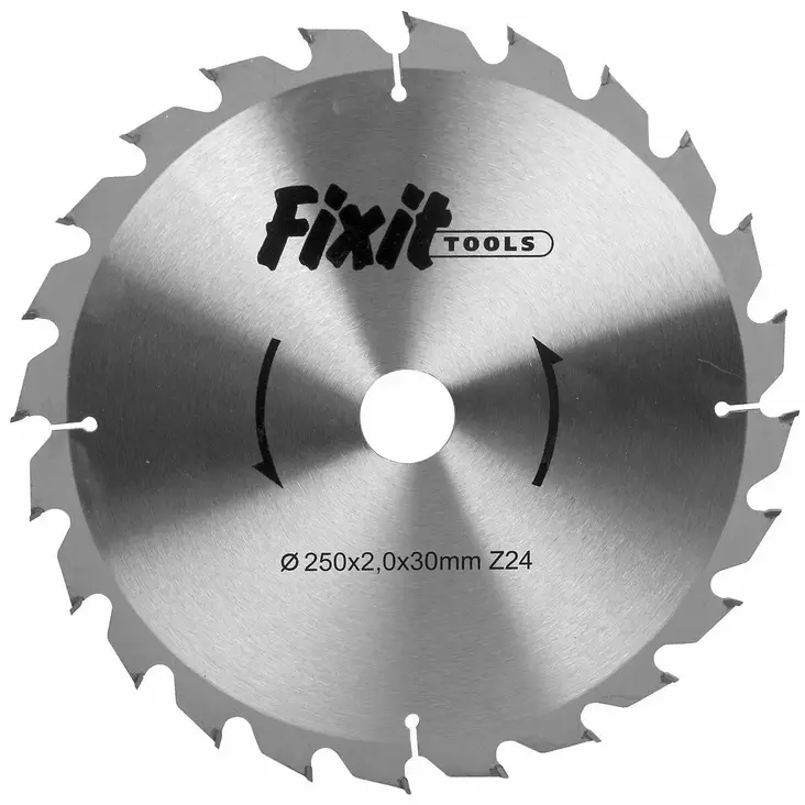SIRKKELINTERÄ 250X3,0X30MM Z24 - Työkalujen Terät - FIX25024 - 1