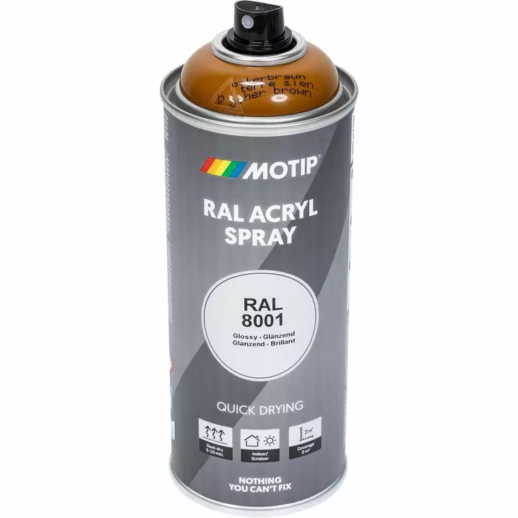 SPRAYMAALI RUSKEA RAL8001 AKR.400ML - Maalit - TIP07154 - 1