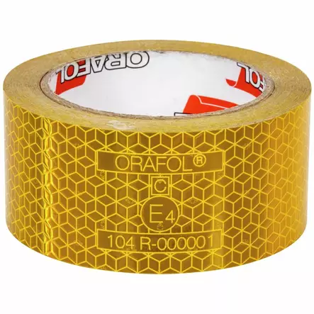 HEIJASTINTEIPPI KELT. 50MMX12,5M ECE R104 - Teipit, kelmut ja suojat - ST100662A125 - 1