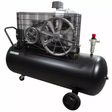 KOMPRESSORI 3-V 7,5HP 925L/200L MUSTA - Paineilmakompressorit - XT200925 - 2
