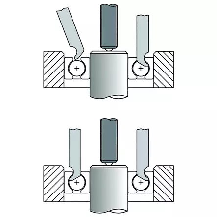NEXUS 150mm 61-5 vetovarsisarja 4 kpl - Laakerin ulosvetimet - 61-5 - 2