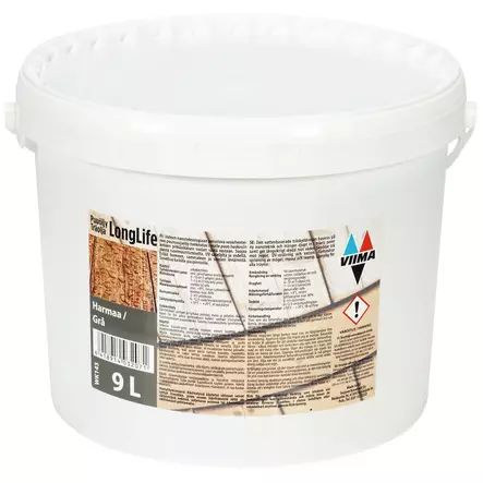 PUUÖLJY LONGLIFE HARMAA 9L - Maalit - WK145 - 1