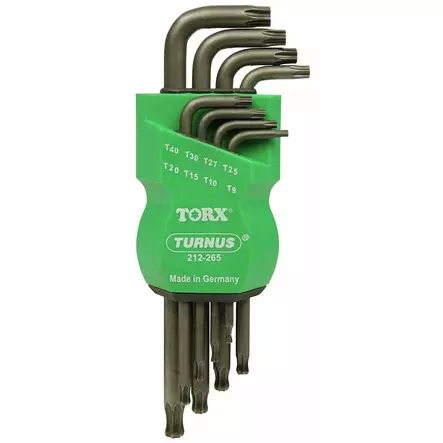 TORX AVAINSARJA PALLO T9-T40 8-OS - Torx-avaimet - KU212265 - 1