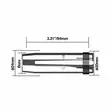 KAASUSUUTIN 19MM 2 KPL PARWELD - Hitsaustarvikkeet - PWB3615 - 1