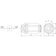 VASTUSVENTTIILI 1/4 VRB 300BAR 20L RUNKOSÄÄTÖ - Hydrauliikkaventtiilit - H80545 - 3