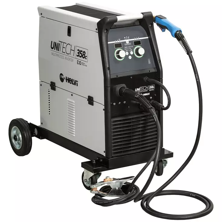 MIG HITSAUSKONE UNITECH 358C 350A 400V HELVI - Hitsauskoneet - HEL1005 - 1