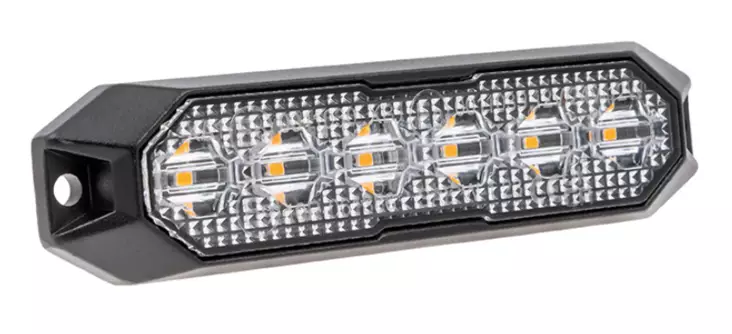 TRUCK VISION LED-TASOVILKKU KELT. 6-LED 12/24V R65 - Työvalot - 1603-300765 - 1