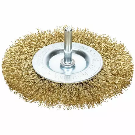 LAUTASHARJA 100X12X6MM MESSINGÖITY HARJAS - Hiontatarvikkeet - OB096 - 1