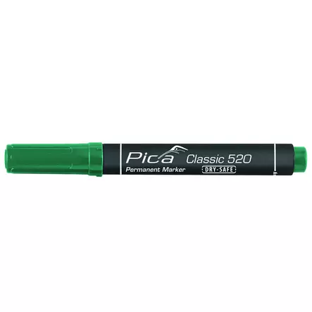 PICA 520 Classic 1-4mm vihreä huopakynä - Piirtopuikot, kynät ja merkintätyökalut - P52036 - 2