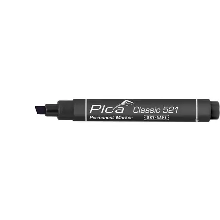 PICA 521 Classic 2-6mm musta huopakynä - Piirtopuikot, kynät ja merkintätyökalut - P52146 - 1