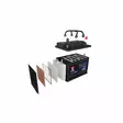 AKKU YUASA 70AH AGM -+ 278X175X190 - 12V akut - YBX9096 - 2