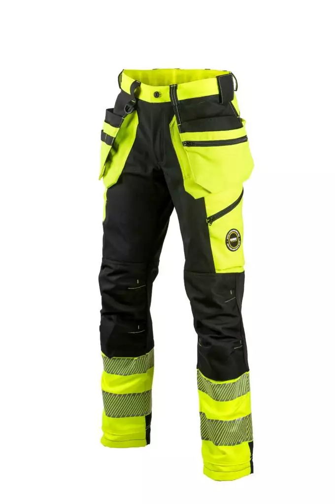 DIMEX Turva superstretch rt-housut 6085Y hv-keltai - Työhousut - 6085Y46 - 1