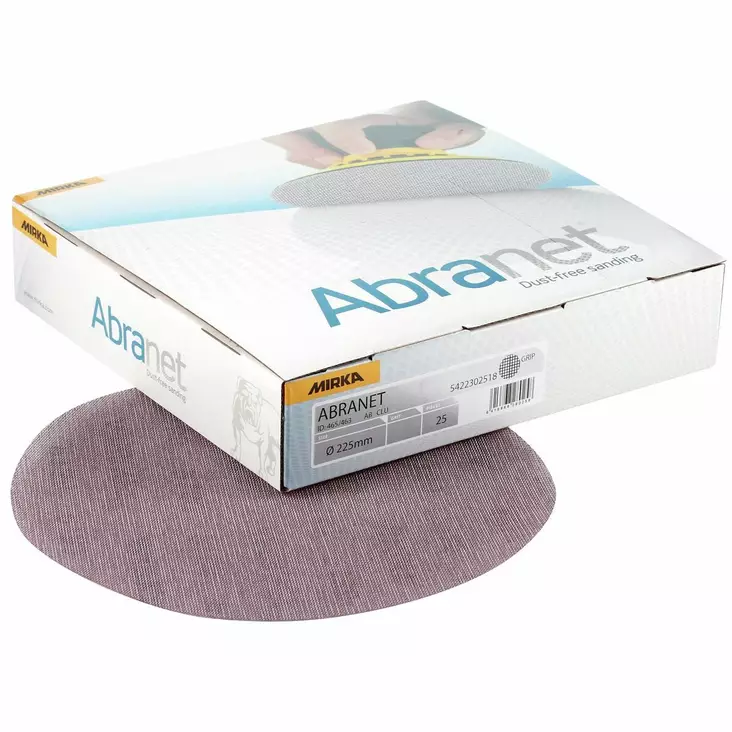 HIOMAPYÖRÖ 225MM P120 ABRANET 25KPL - Hiomapaperit - MIR1546 - 1