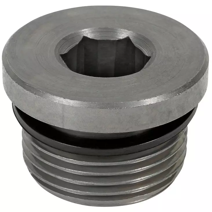 KUUSIOKOLOTULPPA BSP 3/8 ULKOKIERRE - Hydrauliikkaliittimet - DIN02606 - 1