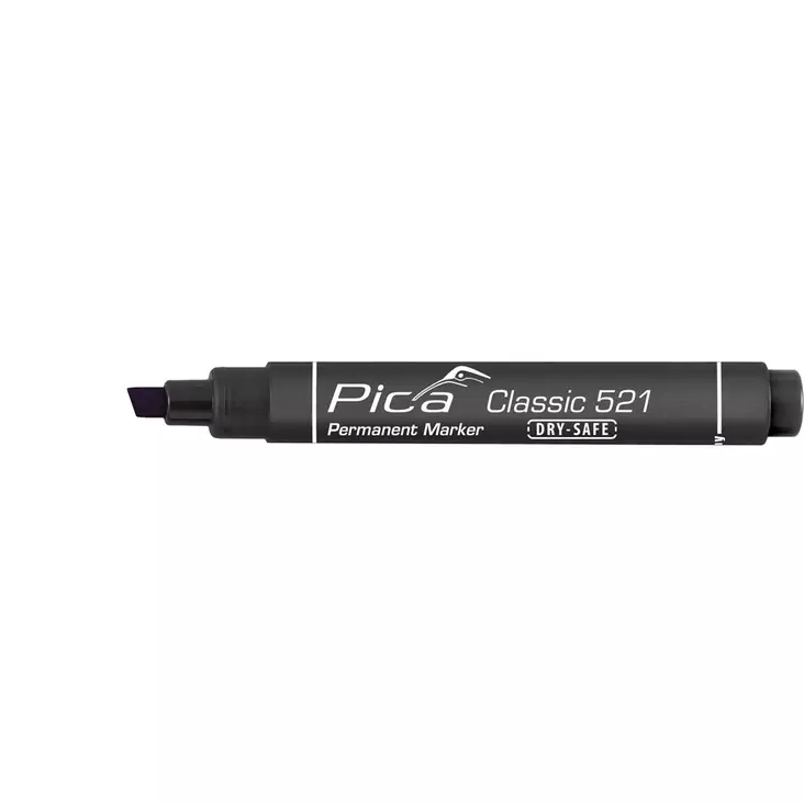 PICA 521 Classic 2-6mm musta huopakynä - Piirtopuikot, kynät ja merkintätyökalut - P52146 - 1