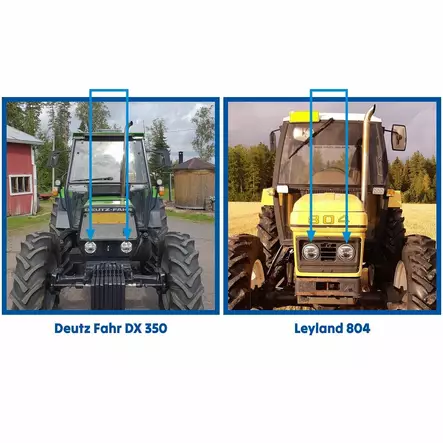 AJOVALO LED PYÖREÄ 144MM DEUTZ - Sähköjärjestelmä - ST86257 - 2