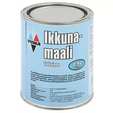 IKKUNAN KARMI MAALI VALKOINEN 0,9L - Maalit - WK107 - 1