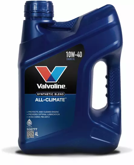 VALVOLINE ALL CLIMATE 10W40 4L (ME 4) - Moottoriöljyt - 21-908777 - 1