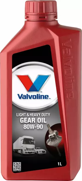 VALVOLINE LIGHT & HEAVY DUTY GEAR OIL 80W-90 1L - Vaihteistoöljyt - 21-868217 - 1