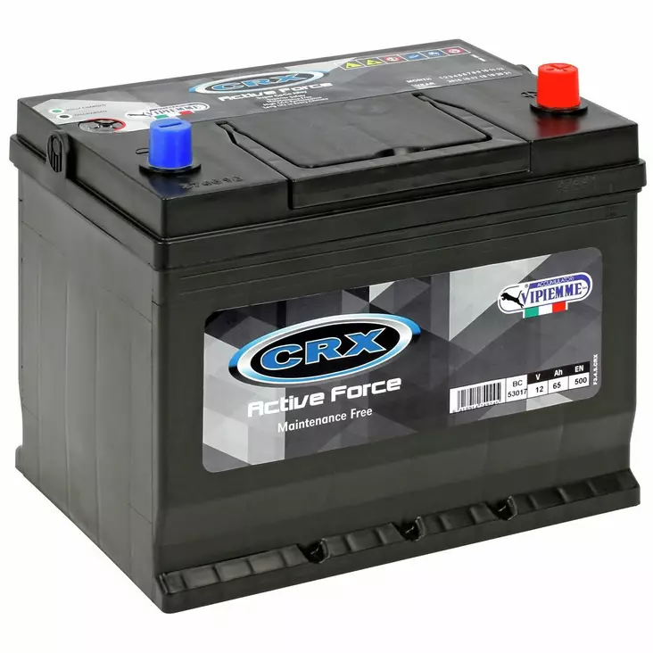 AKKU AF CRX 65AH -+ ASIA 261X175X220 - 12V akut - BC53017 - 1