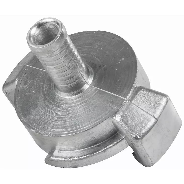 KYNSILIITIN 2" LETKULIITOS 19MM ALUMIINI - Letkut ja liittimet - IKHP407 - 1