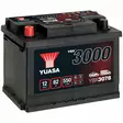 AKKU YUASA 62AH +- 243X175X190 - 12V akut - YBX3078 - 1