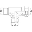 L-NIPPA BSP 1/2 ULKOKIERRE-ULKOKIERRE-SISÄKIERRE - Hydrauliikkaliittimet - BSP71308 - 3