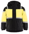 Lasten talvitakki C128 Musta/keltainen - Blåkläder Työtakit - 485819779933-C128 - 1