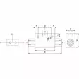 VAIHTOVASTAVENTTIILI 3/8 VU2P 450BAR - Hydrauliikkaventtiilit - H80668 - 2