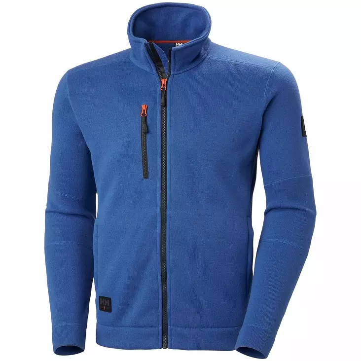 FLEECE NEULETAKKI KENSINGTON STONE BLUE - Helly Hansen Työtakit - HH72250-558 - 1