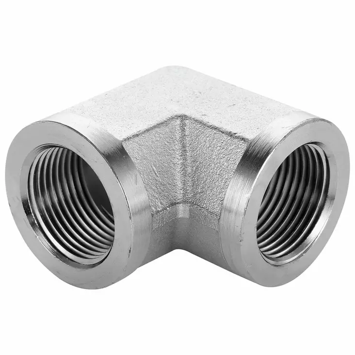 KULMANIPPA BSP 1/2 90 KIINTEÄ SISÄKIERRE - Hydrauliikkaliittimet - BSP90008 - 1