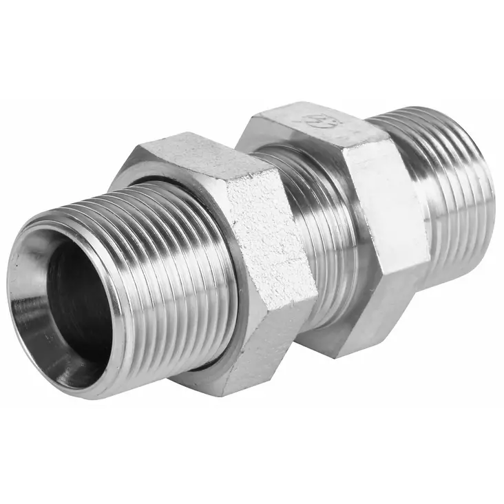 LÄPIVIENTILIITIN BSP 1/2 SUORA ULKOKIERRE - Hydrauliikkaliittimet - BSP20110808 - 1