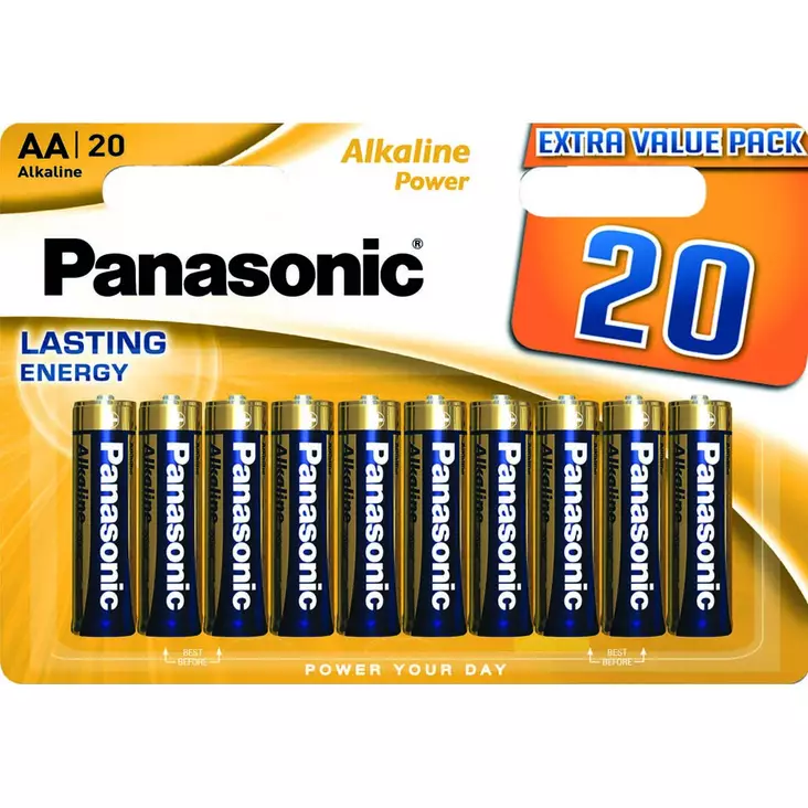 PANASONIC Alkaline Power AA paristo 20kpl/pkt - Paristot - 00231968 - 1