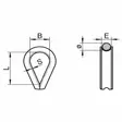 KOUSSI 12MM A4 - Koussit vaijerille - IP1109 - 2