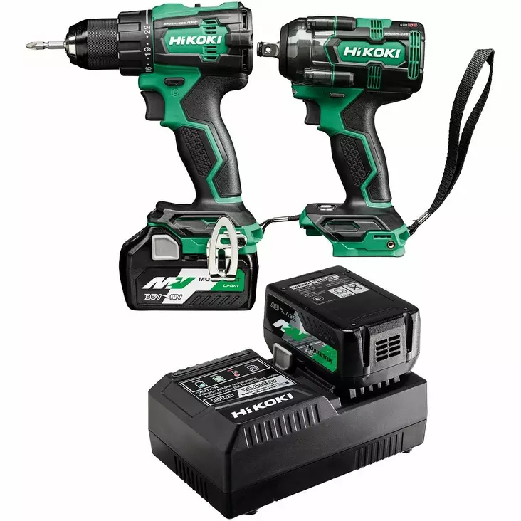 KONEPAKETTI 18V KC18DE (DS/WR) HSC MV - Hikoki akkukonesarjat - HI68000639 - 1