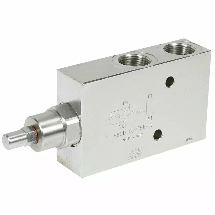 KUORMANLASKUVENTTIILI 3/4 VBCDSE - Hydrauliikkaventtiilit - H80419 - 1