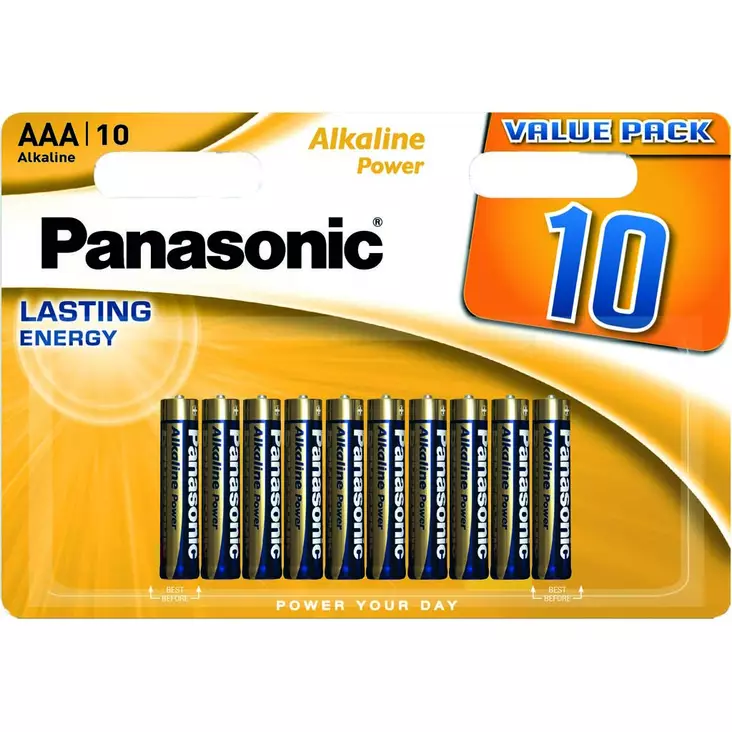PANASONIC Alkaline Power AAA paristo 10kpl/pk - Paristot - 00261959 - 1