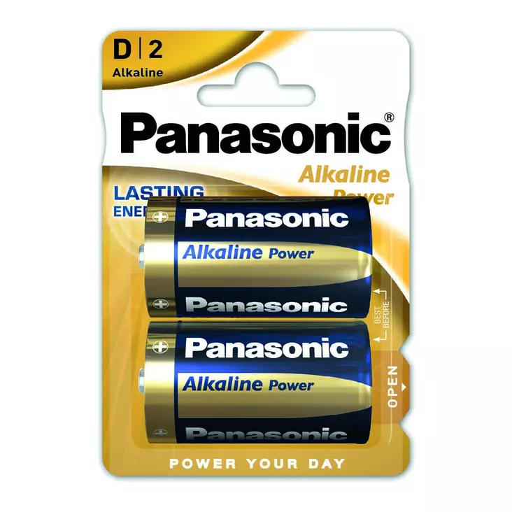 PANASONIC Alkaline Power D paristo 2kpl/pkt - Paristot - 00211999 - 1